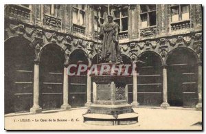 Postcard Old Court Lille Stock Exchange