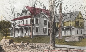 Vintage Postcard Terry Homestead House Stamford In The Catskills New York NY