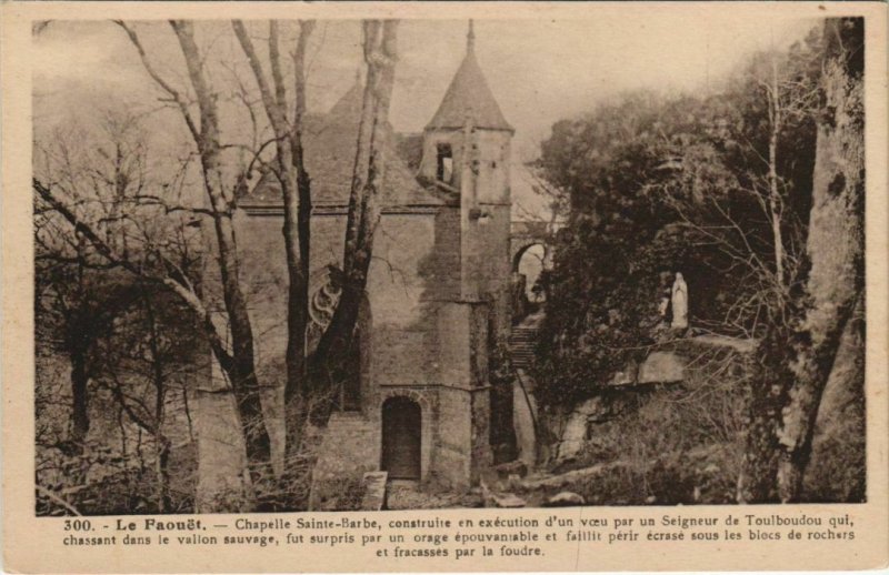 CPA LE FAOUET Chapelle Sainte-Barbe (1147339)
