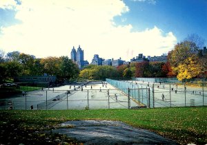 NY - New York City. Central Park. Tennis Center