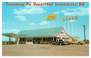 Postcard GAS STATION SCENE Seward Nebraska NE AP1072