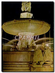 Modern Postcard The Cite du Roy Rene Aix en Provence Great Fountain on the Ro...
