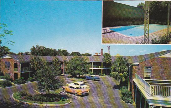 South Carolina Columbia Town House Motor Hotel Swimming Pool