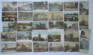 NEW JERSEY LOT of 162 ANTIQUE & VINTAGE POSTCARDS town views 