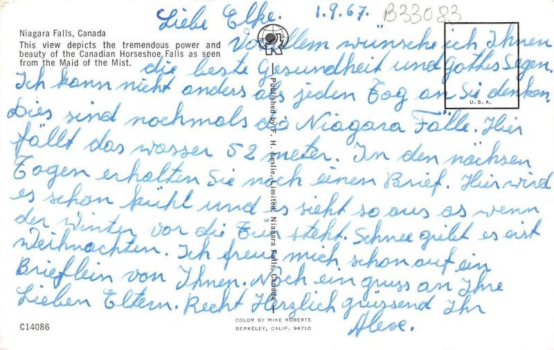 B33083 Niagara Falls Ontario   canada