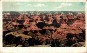 USA Grand Canyon Arizona From O'Neil's Point Vintage Postcard 08.65