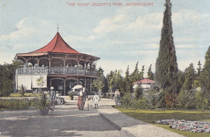 Johannesburg Jouberts Park Kiosk Postcard