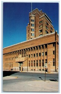 c1960 Woodbury County Court House Exterior Building Sioux City Iowa IA Postcard