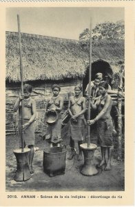 ASIA INDOCHINA ETHNIC NUDE VIETNAM ANNAM NUI BARA TRIBE MOÏS WOMEN BARE BREASTS