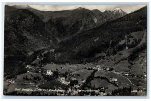 1931 Displays on Kaiser Promenade Badgastein Austria RPPC Photo Postcard
