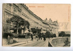 191865 GERMANY KARLSBAD Gartenzelle Vintage postcard