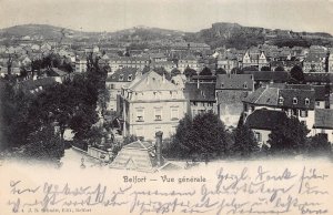 BELFORT FRANCE~VUE GENERALE~1904 J B SCHMITT PHOTO POSTCARD