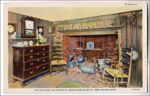 Kitchen, House of Seven Gables, Salem MA