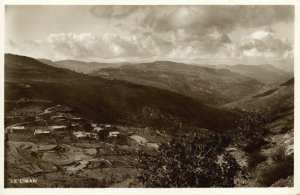 lebanon, LE LIBAN, Panorama (1950s) RPPC