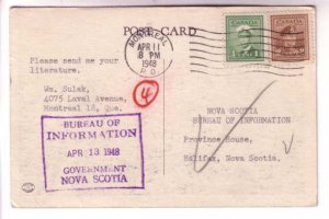 City View, Montreal, Canada, Used 1948