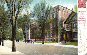 Syracuse NY Hospital of the Good Shepherd Undivided Back Postcard 1908