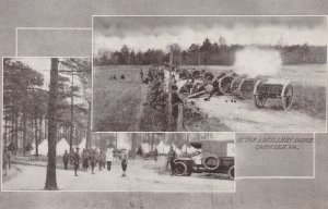 Military World War I Era Scenes At The Artillery Range Camp Lee Virginia