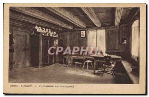 Old Postcard Alsace Chamber of Peasants