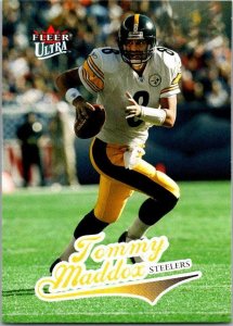 2004 Fleer Football Card Tommy Maddox Pittsburgh Steelers sk9345