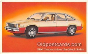 1980 Citation 4 Door Hatchback Sedan Chevy Auto, Car Unused 