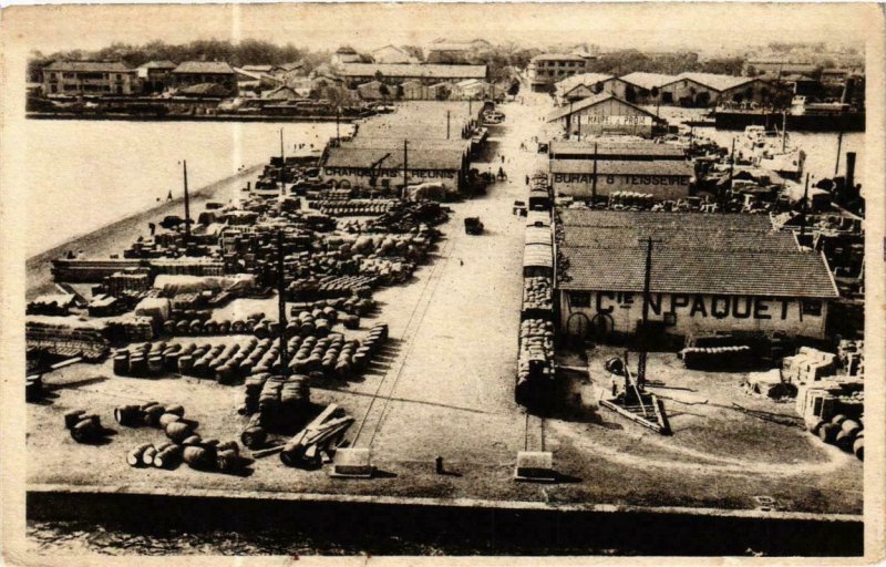 CPA AK Fortier 23, Dakar- Entrée de la ville par le mole, SENEGAL (763975)