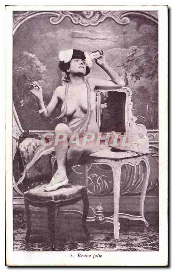 3110461 NUDE Young Woman Old PHOTO color PC  Topics - Risque - Women -  Other, Postcard / HipPostcard