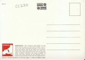 Cornwall Postcard - Boscastle Harbour - Ref TZ2301