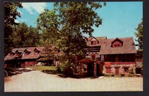 Fox and Hounds Restaurant Hubertus WI Postcard 5646