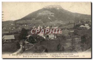 Old Postcard Route De La Grande Chartreuse Le Sappey and Chamechaude