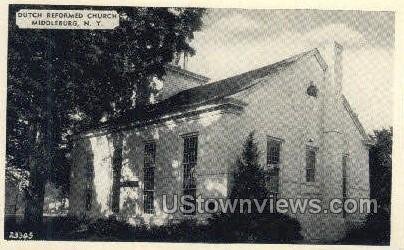 Dutch Reformed Church in Middleburgh, New York