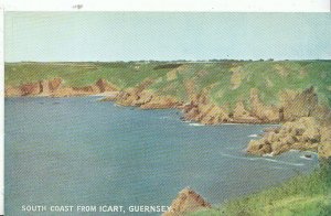 Channel Islands Postcard - South Coast from Icart - Guernsey   A6806