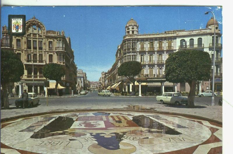 Postal: Melilla: Avenida del Generalisimo