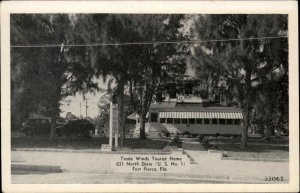 Trade Winds Tourist Home Fort Pierce, FL   c1930s Postcard