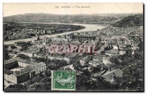 Old Postcard Vienna General view