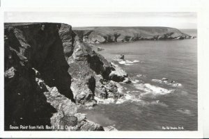 Cornwall Postcard - Navax Point from Hell's Mouth - Ref  ZZ5934