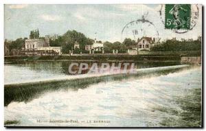 Old Postcard Joinville le Pont Dam