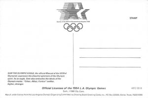 Go for the Gold Sam the Olympic Eagle Unused 
