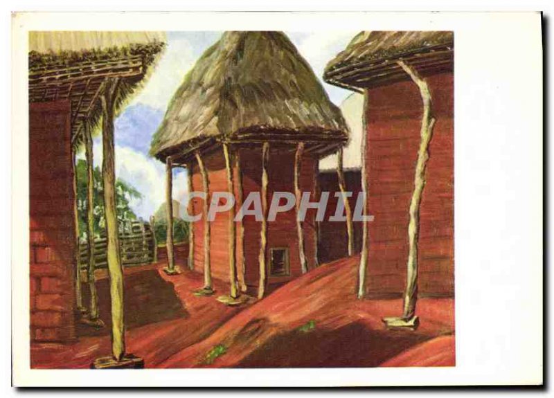 Postcard Modern Evangelical Missions of Paris Cameroon Cases of women Head