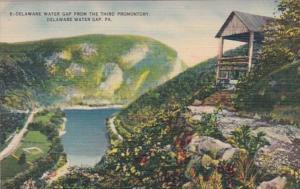 Pennsylvania Delaware Water Gap From The Third Promontory