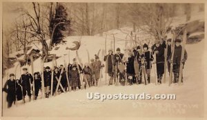 Winter Sports - Monticello, New York NY Postcard