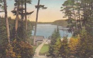 Minnesota Itasca State Park Lake Itasca A Scene From Douglas Lodge Albertype