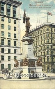 Maisonneuve Monument Montreal Canada 1922 