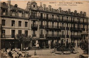 CPA BIARRITZ - Hotel de BAYONNE et Metropole L. Chevaydel Proprietaire (450292)