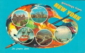 USA New York City Multiview Vintage Postcard 07.36
