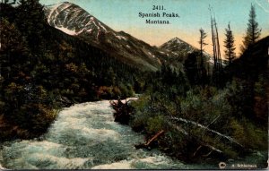 Montana View Of Spanish Peaks