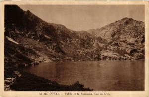 CPA CORSE - CORTE - Vallée de la Restonica. Lac de Melo (710537)