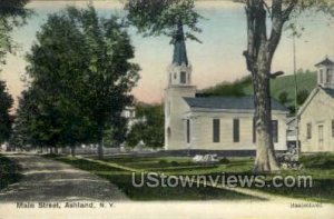 Main Street in Ashland, New York