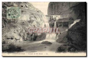 Postcard Old Constantine Cascade Sidi Micid