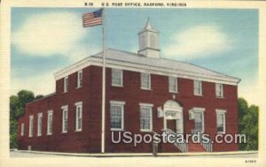 US Post Office - Radford, Virginia