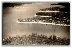 Postcard MO Lone Oak Resort Versailles Missouri Vintage Standard View RPPC 